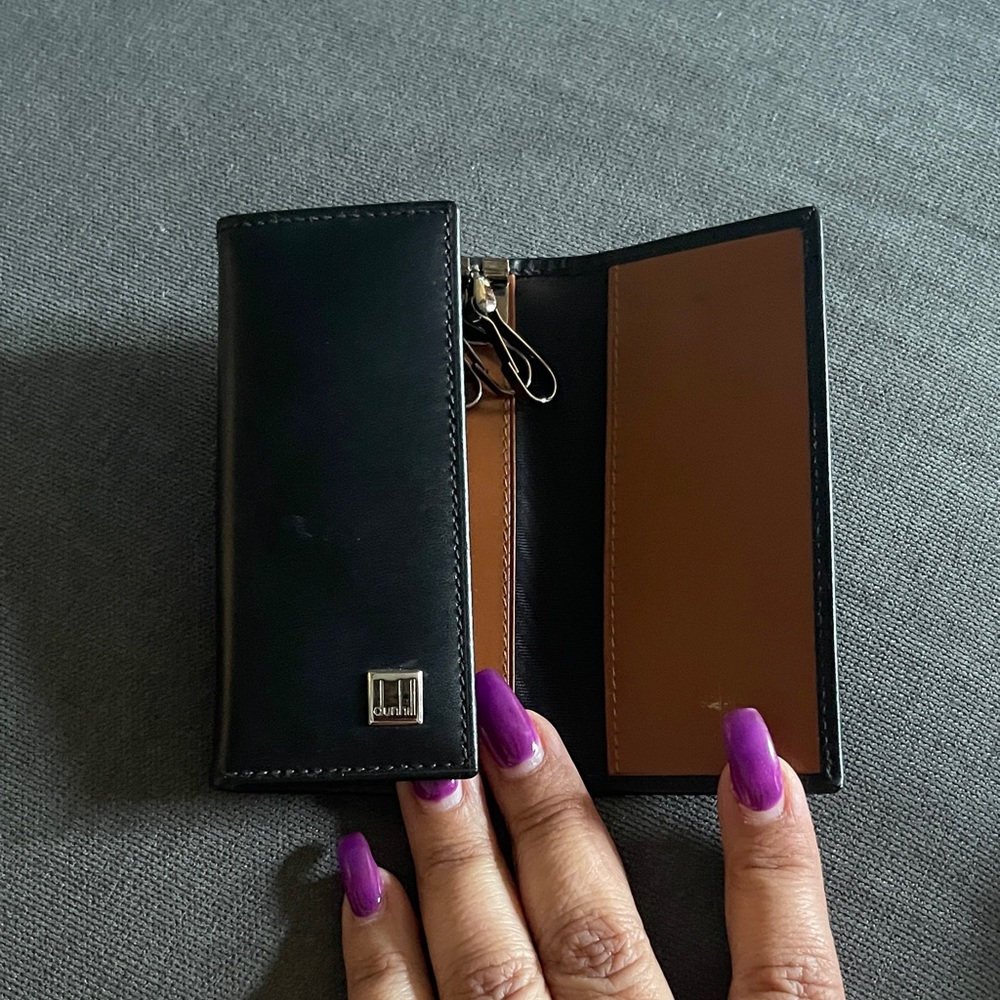 Dunhill Black and Brown Key Holder